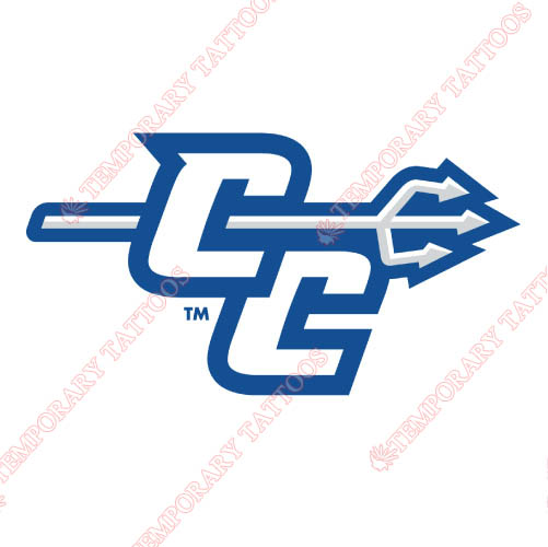 CCSU Blue Devils Customize Temporary Tattoos Stickers NO.4095